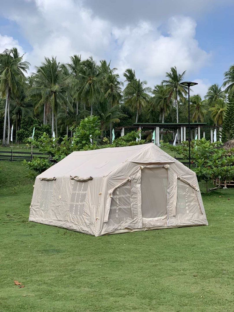 Luxury Inflatable Two Room Glamping Tent – Family Size