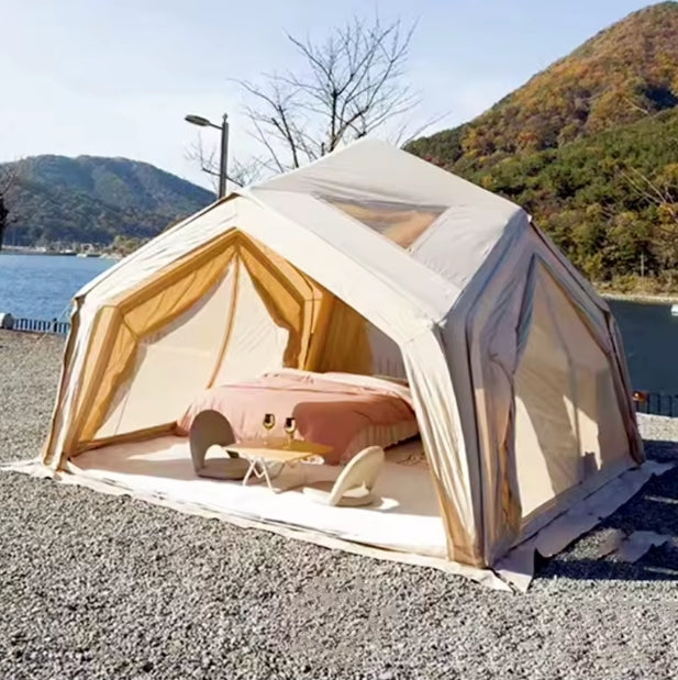 Inflatable Dome Connector Glamping Tent – 4-Season Modular
