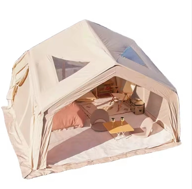 Inflatable Dome Connector Glamping Tent – 4-Season Modular